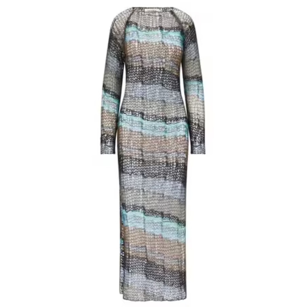 💙 NWT Women’s Rat & Boa Sabrina Knit Maxi Dress - Picture 4 of 9